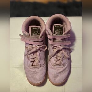 Reebok Freestyle Hi 80s Pink High-Top Sneakers S 7